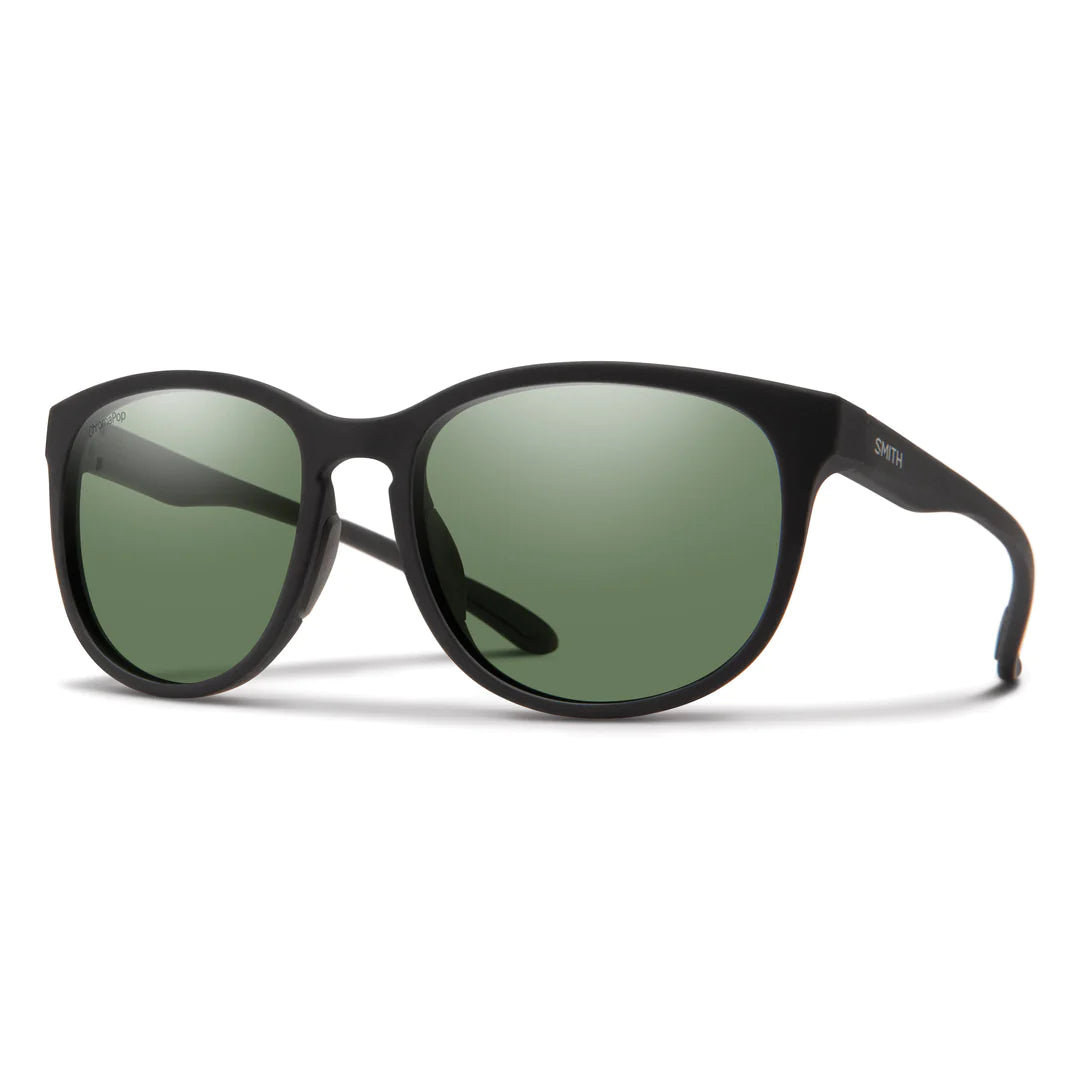 Smith Optics Lake Shasta ChromaPop Matte Black Polarized Gray Green -  - Mansfield Hunting & Fishing - Products to prepare for Corona Virus