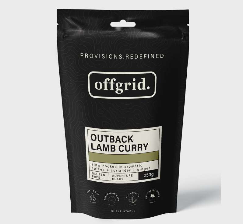 Offgrid Provisions Outback Lamb Curry 250gr