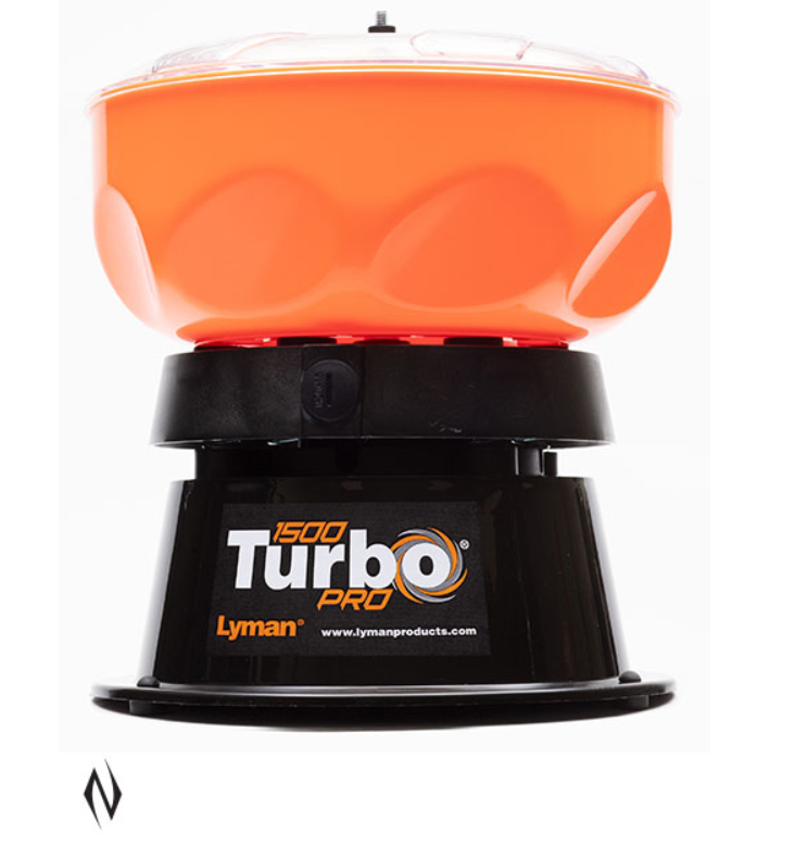 Lyman 1500 Pro Turbo Tumbler - - Mansfield Hunting & Fishing - Products to prepare for Corona Virus