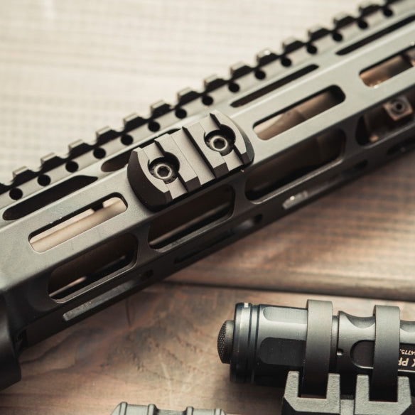 Magpul M-Lok Aluminum Rail Section, 3 Slots Magpul - - Mansfield Hunting & Fishing - Products to prepare for Corona Virus