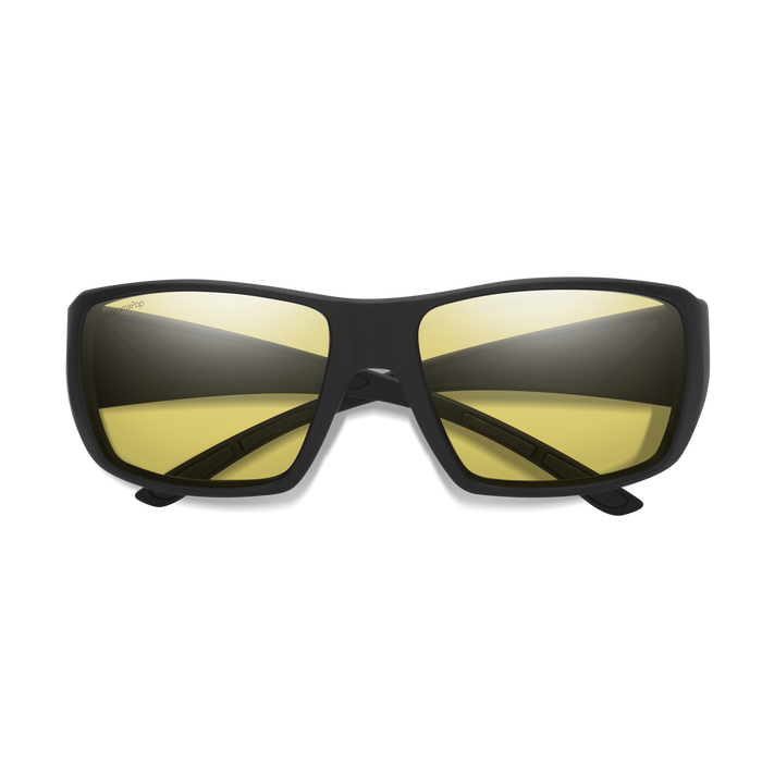 Smith Optics Guide's Choice XL ChromaPop Glass Matte Black Low Light Yellow -  - Mansfield Hunting & Fishing - Products to prepare for Corona Virus