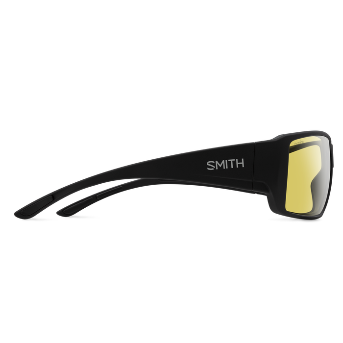 Smith Optics Guide's Choice XL ChromaPop Glass Matte Black Low Light Yellow - - Mansfield Hunting & Fishing - Products to prepare for Corona Virus