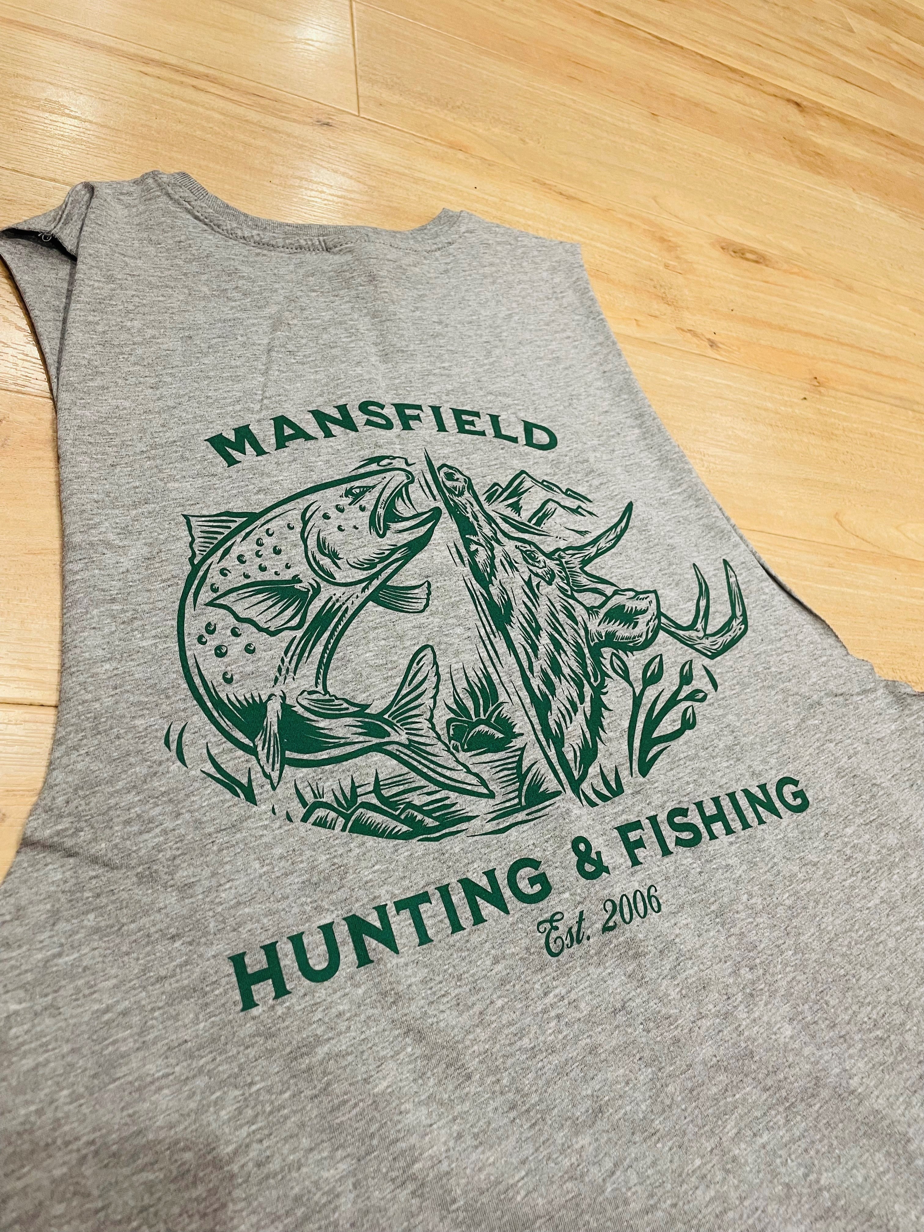 MHF Outdoors Singlet - Grey Marle - - Mansfield Hunting & Fishing - Products to prepare for Corona Virus