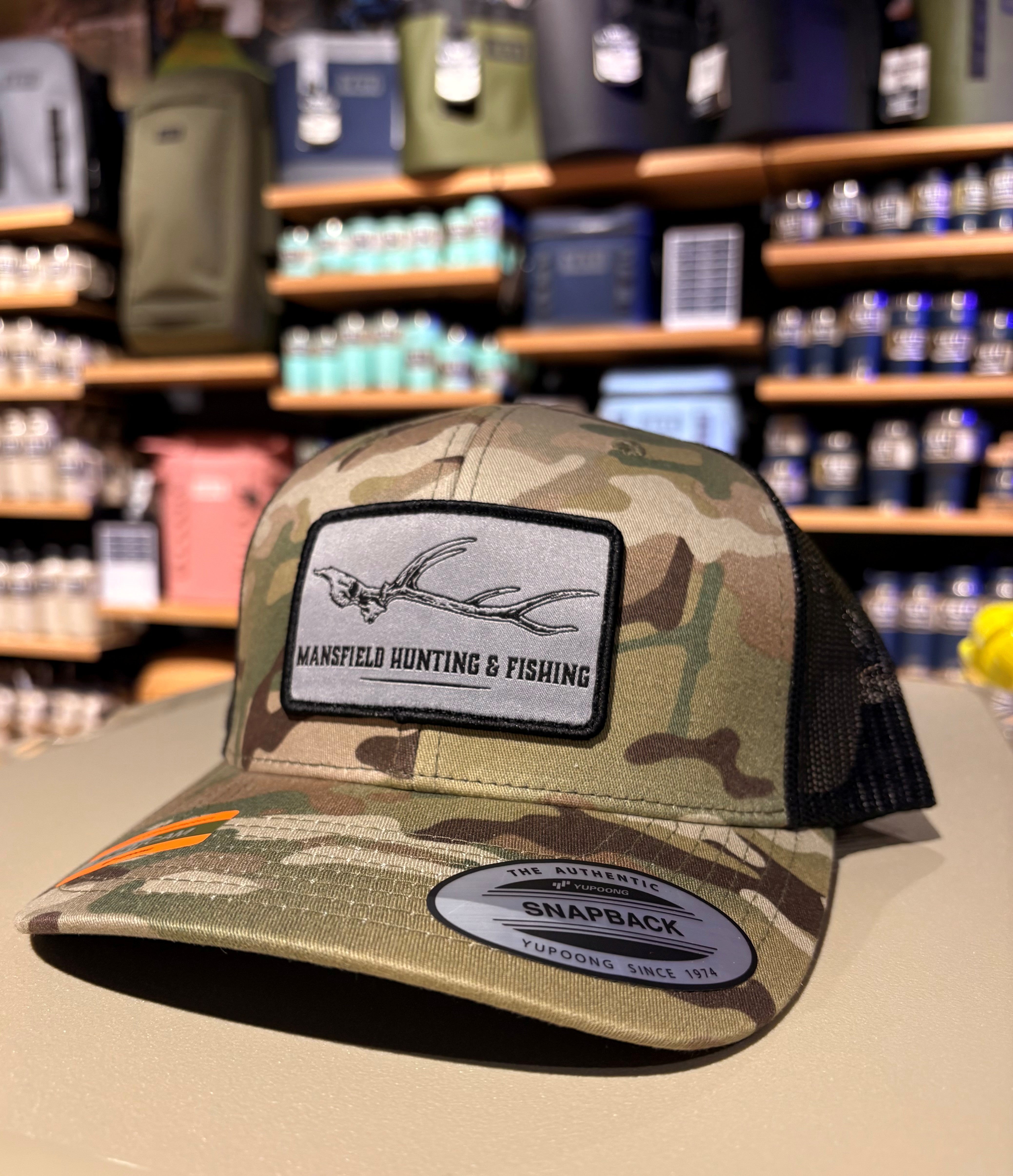 MHF Euro Skull Camo Cap - - Mansfield Hunting & Fishing - Products to prepare for Corona Virus