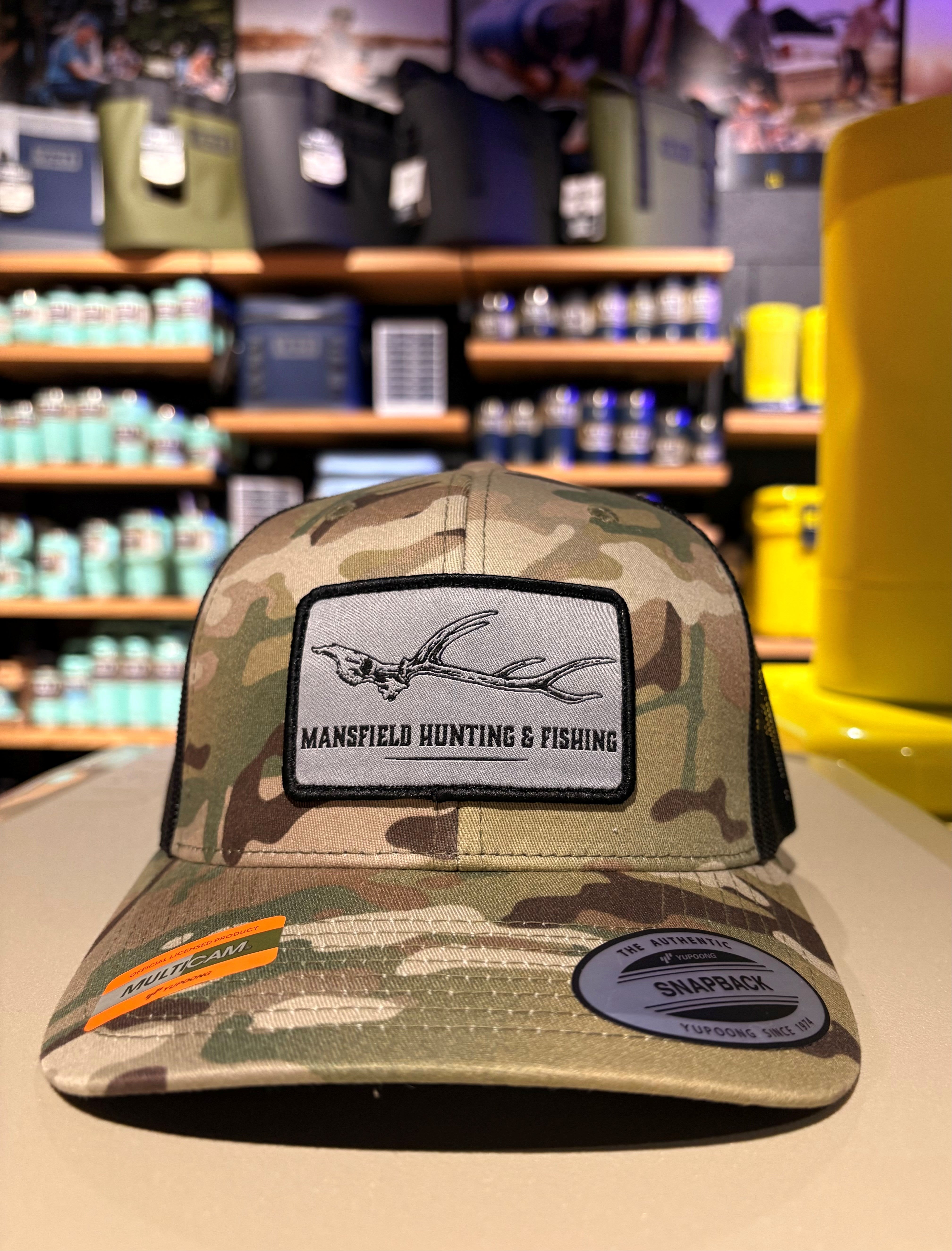 MHF Euro Skull Camo Cap - - Mansfield Hunting & Fishing - Products to prepare for Corona Virus