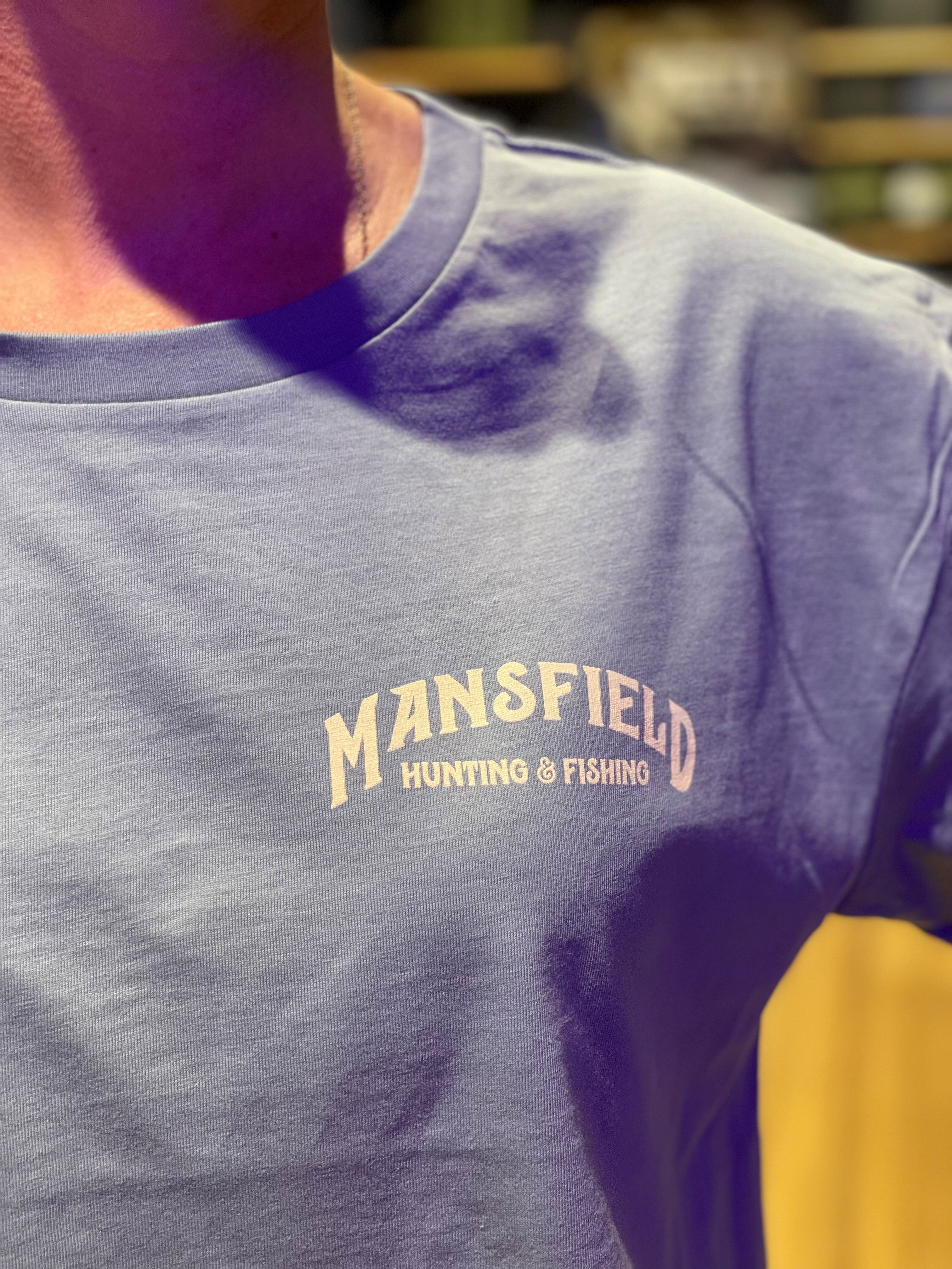 MHF Womens Sign Post Crop T-Shirt - Mineral - - Mansfield Hunting & Fishing - Products to prepare for Corona Virus