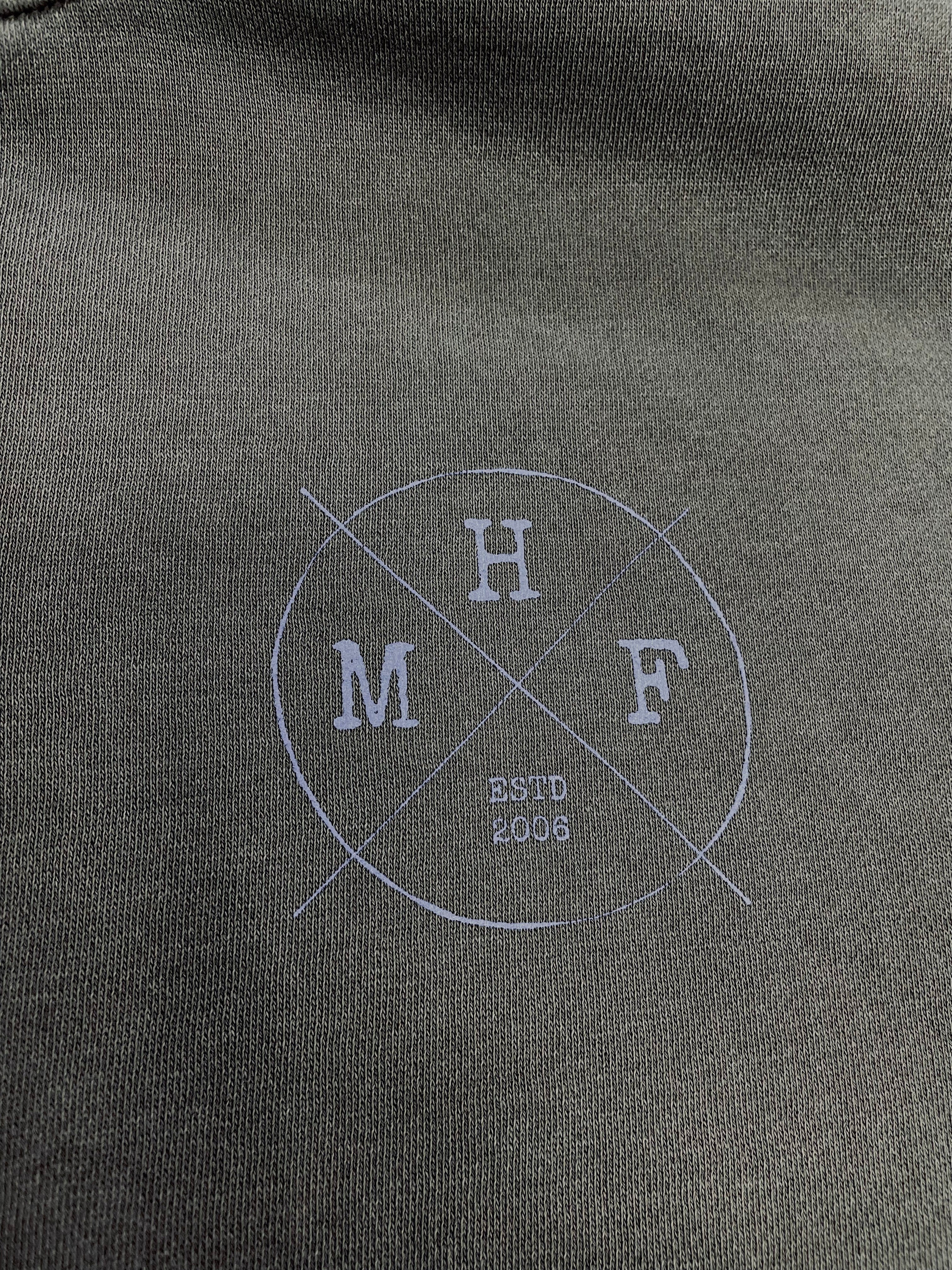 MHF Womens Lifestyle Relax Faded Half Zip Jumper