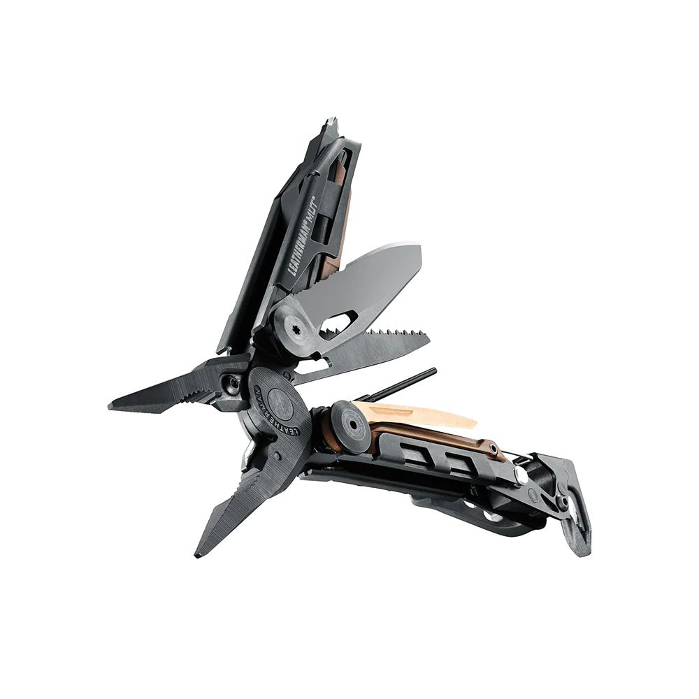 Leatherman MUT HD Black Multi Tool w/ Molle Black Sheath - - Mansfield Hunting & Fishing - Products to prepare for Corona Virus