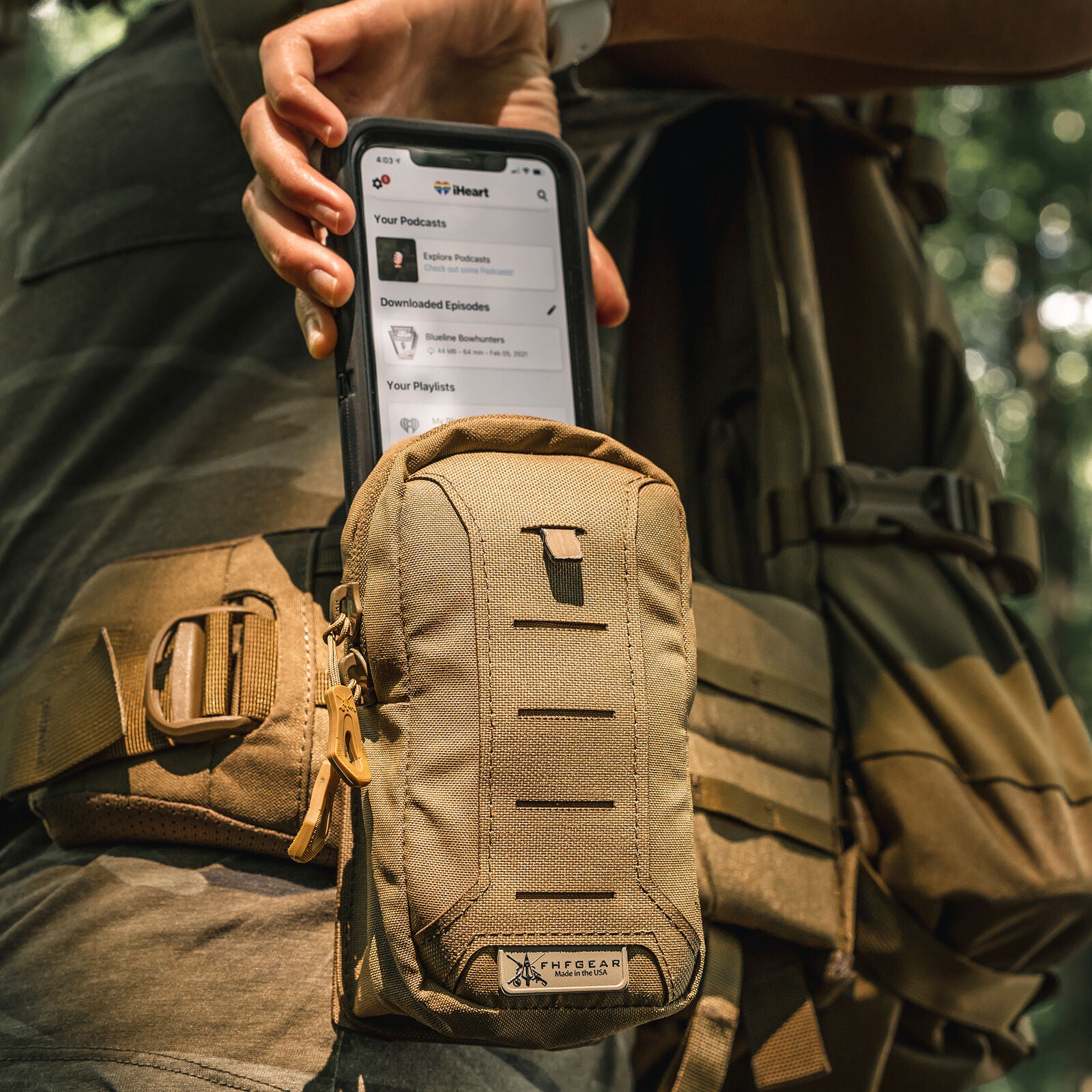 FHF Gear Nav Pouch - - Mansfield Hunting & Fishing - Products to prepare for Corona Virus