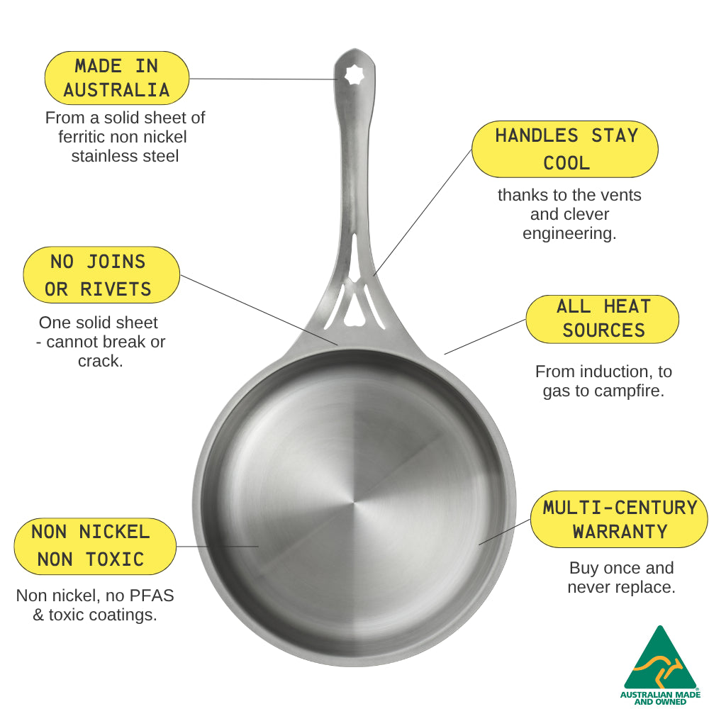 Solidteknics- noni 26cm frypan