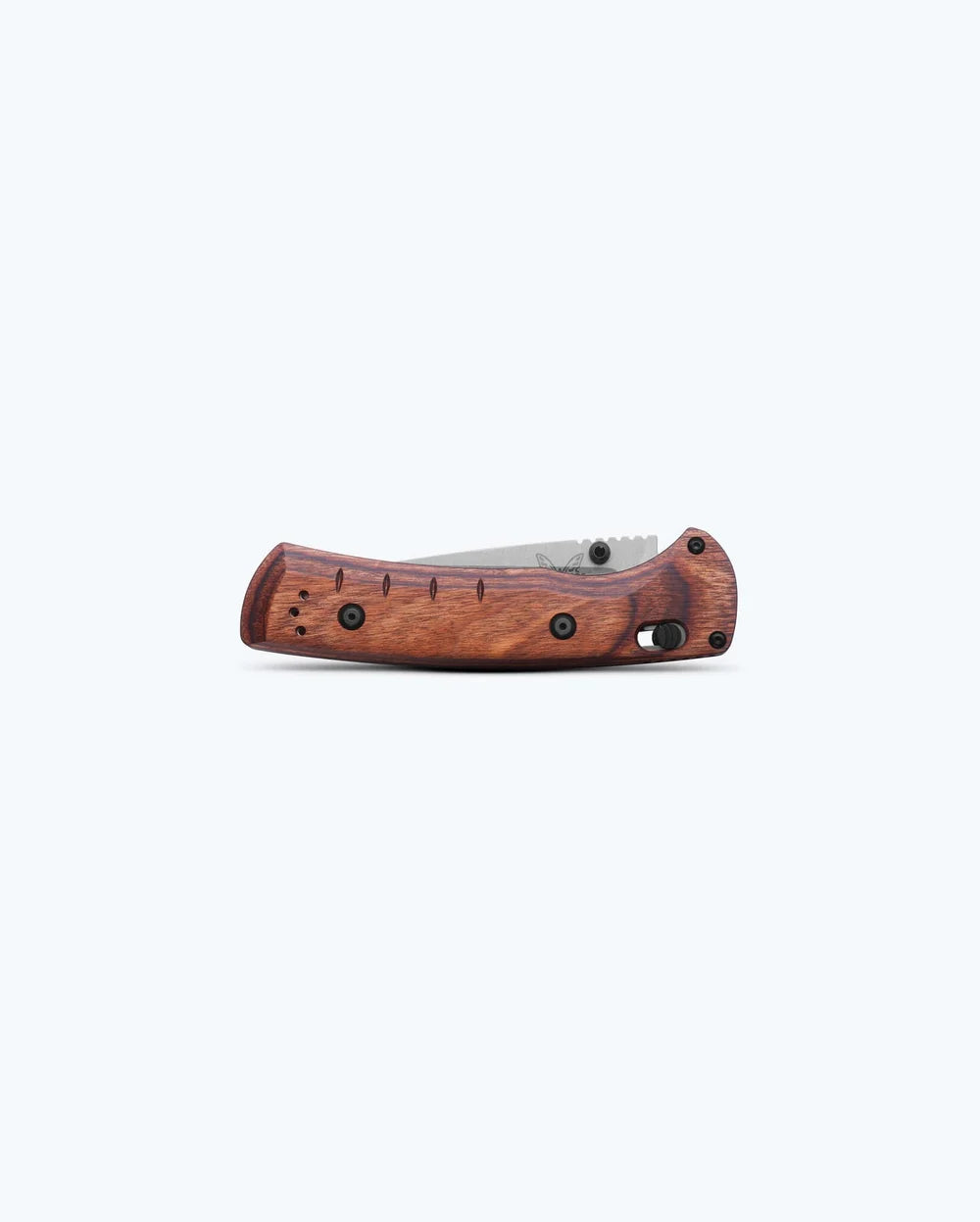 Benchmade SlipRidge Folding Blade Knife Magnacut Steel - Wood Handle