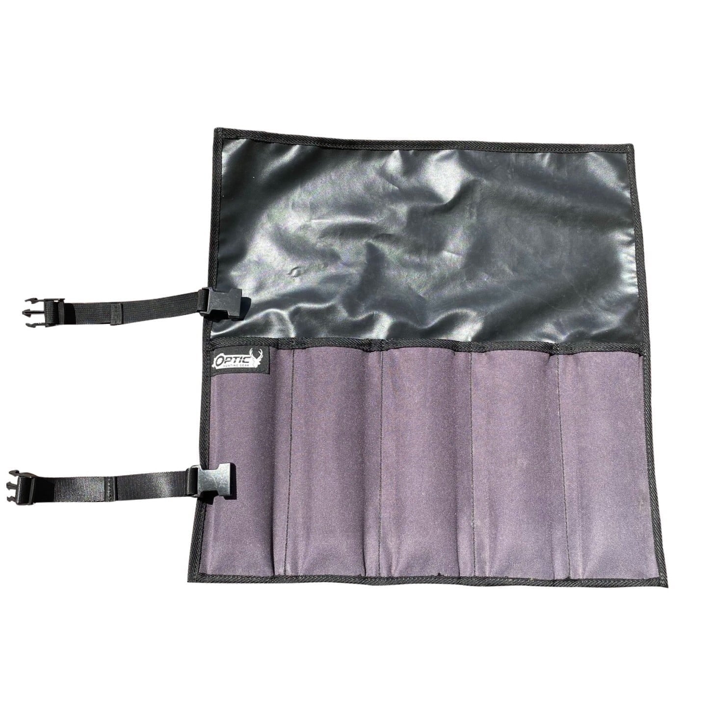 Optic Hunting 5 Knife Roll Wth Sharpener Holder - - Mansfield Hunting & Fishing - Products to prepare for Corona Virus