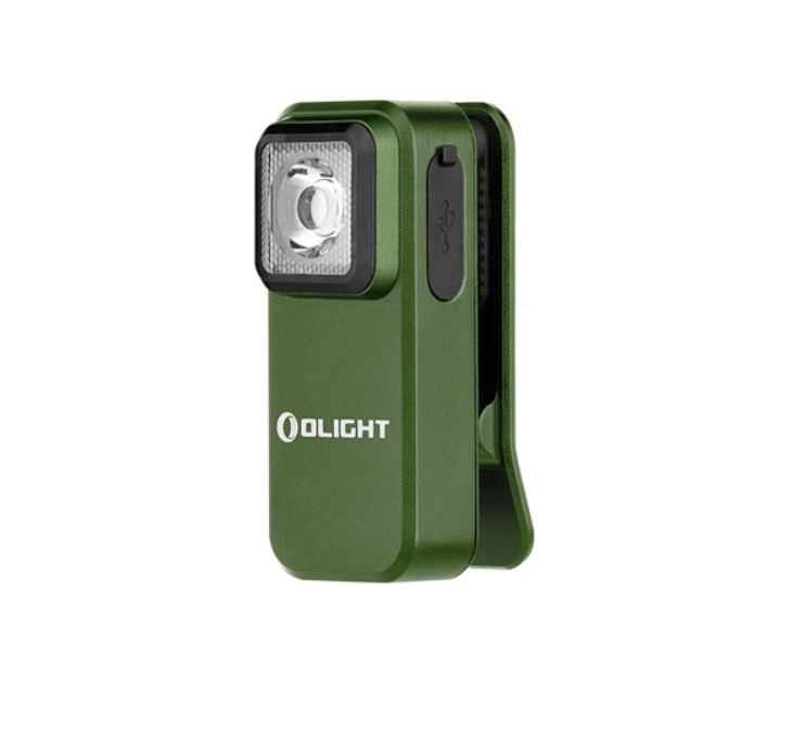 Olight OClip Led Pocket Clip Light - GREEN - Mansfield Hunting & Fishing - Products to prepare for Corona Virus