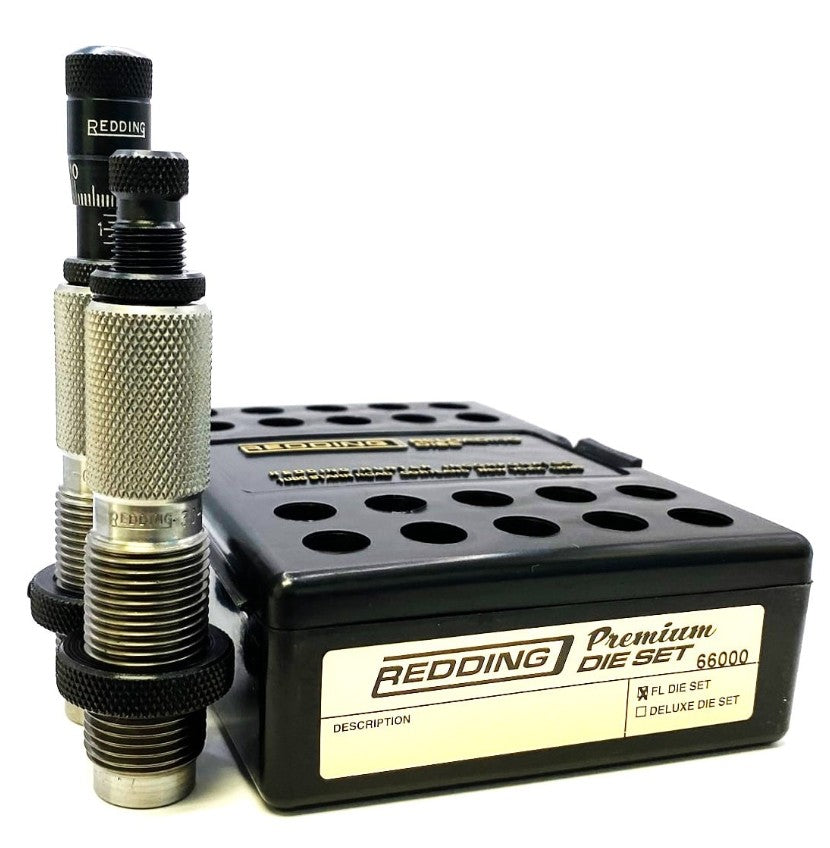 Redding 22-250 Rem Premium FL Die Set - - Mansfield Hunting & Fishing - Products to prepare for Corona Virus