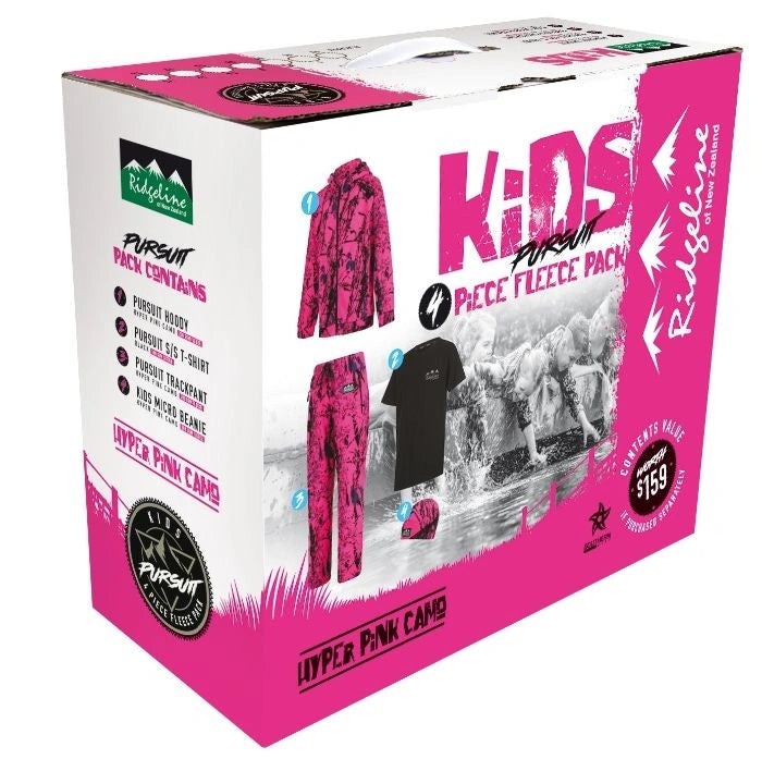 Ridgeline Kids Pursuit II Clothing Pack - 2 / Hyper Pink Camo - Mansfield Hunting & Fishing - Products to prepare for Corona Virus