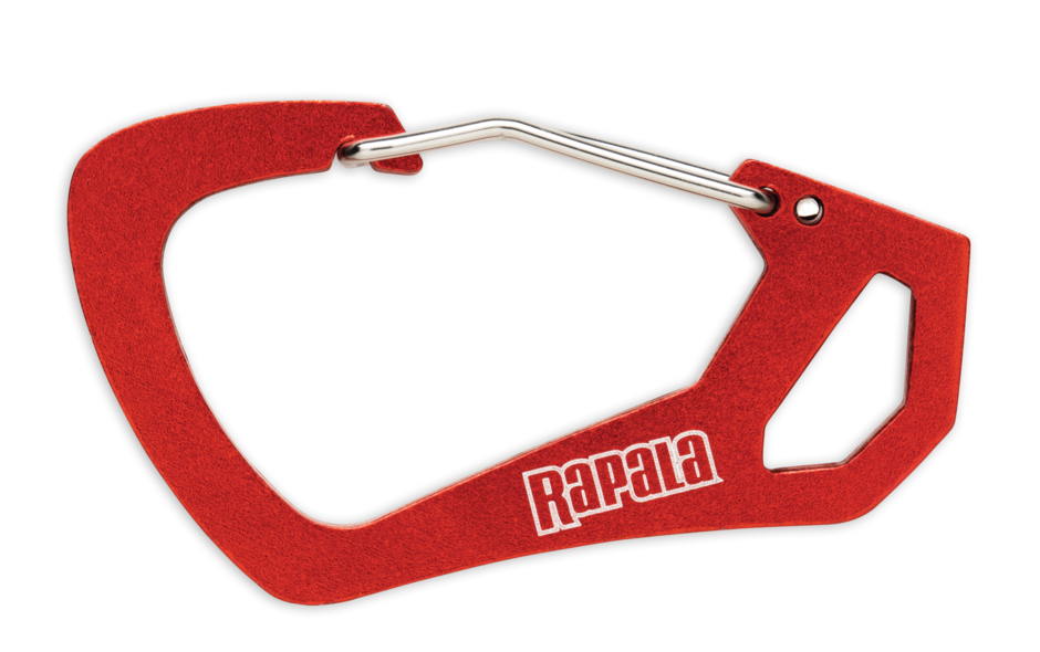 Rapala RCD Carabiner - RED - Mansfield Hunting & Fishing - Products to prepare for Corona Virus