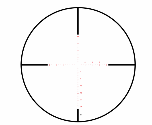 Zerotech Vengeance 4-20x50 R3 IR Illuminated Rifle Scope - - Mansfield Hunting & Fishing - Products to prepare for Corona Virus