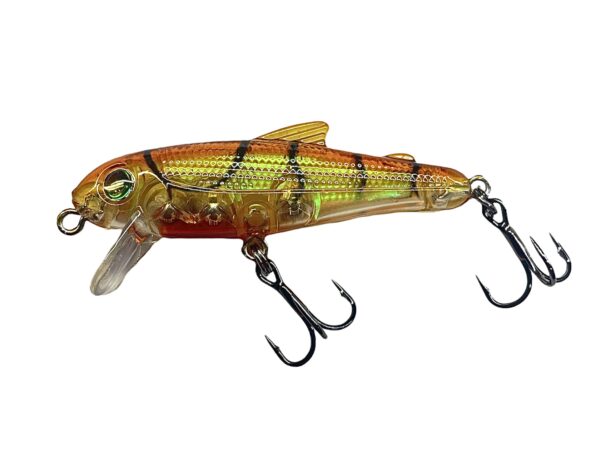 Bullet Lures Five-O Minnow - Sinking - 5CM / RAW PRAWN - Mansfield Hunting & Fishing - Products to prepare for Corona Virus
