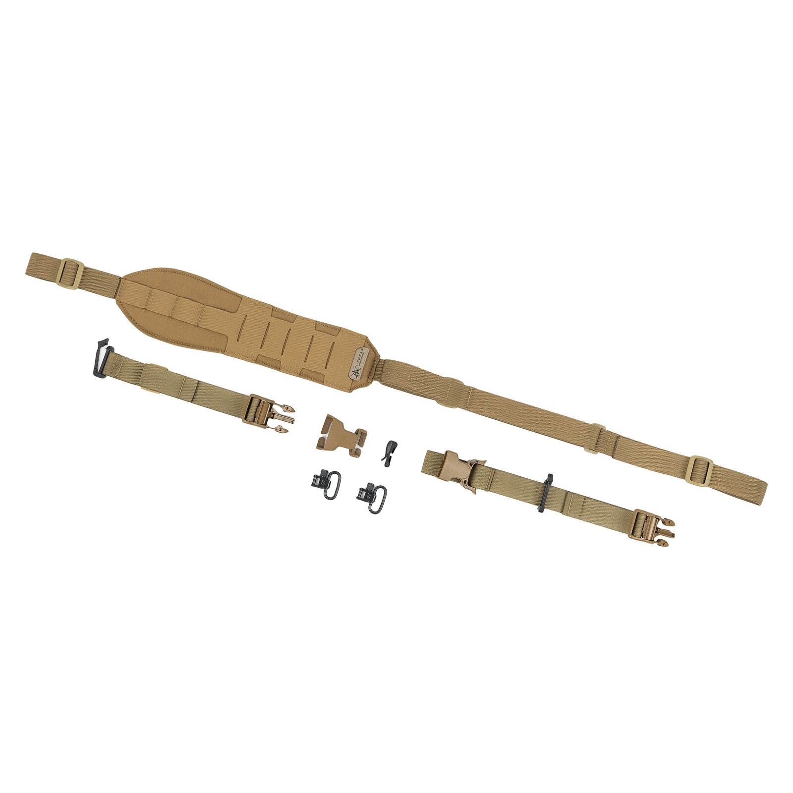 FHF Gear Rifle Sling And Pack Attachment Kit - COYOTE BROWN - Mansfield Hunting & Fishing - Products to prepare for Corona Virus