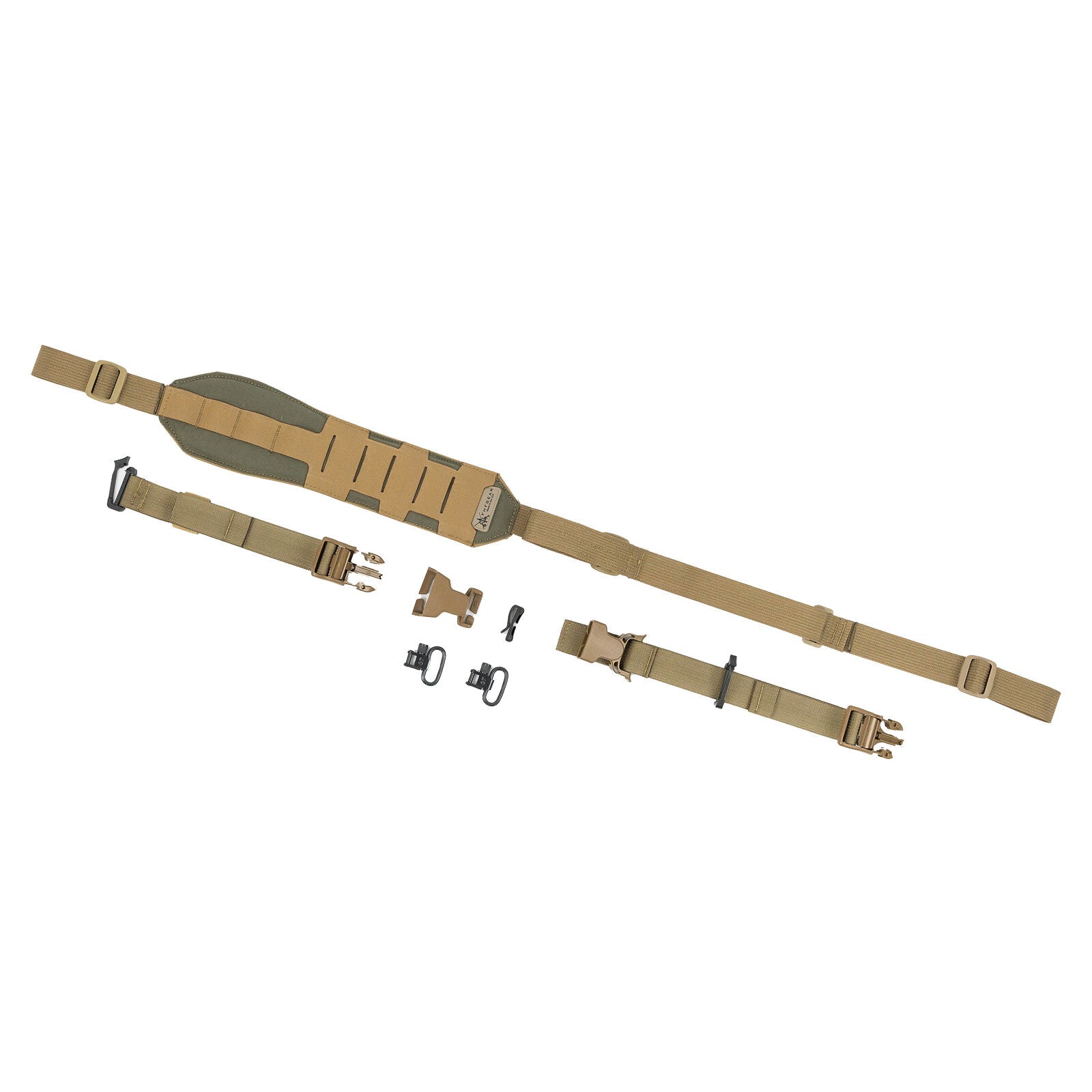 FHF Gear Rifle Sling And Pack Attachment Kit - RANGER GREEN - Mansfield Hunting & Fishing - Products to prepare for Corona Virus