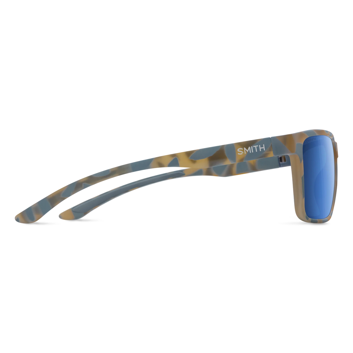 Smith Optics Riptide Matt Flint Frame Polarized Dark Blue Mirror Lens - - Mansfield Hunting & Fishing - Products to prepare for Corona Virus