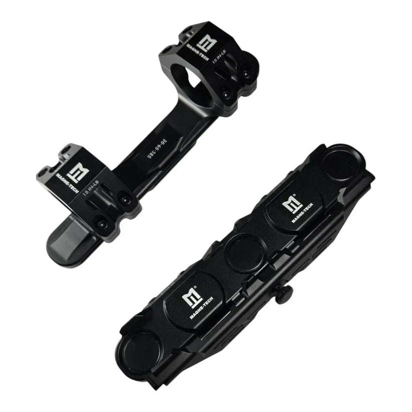Magna-Tech 30mm x 38.5mm High Magnetic Ring Mount Set - - Mansfield Hunting & Fishing - Products to prepare for Corona Virus