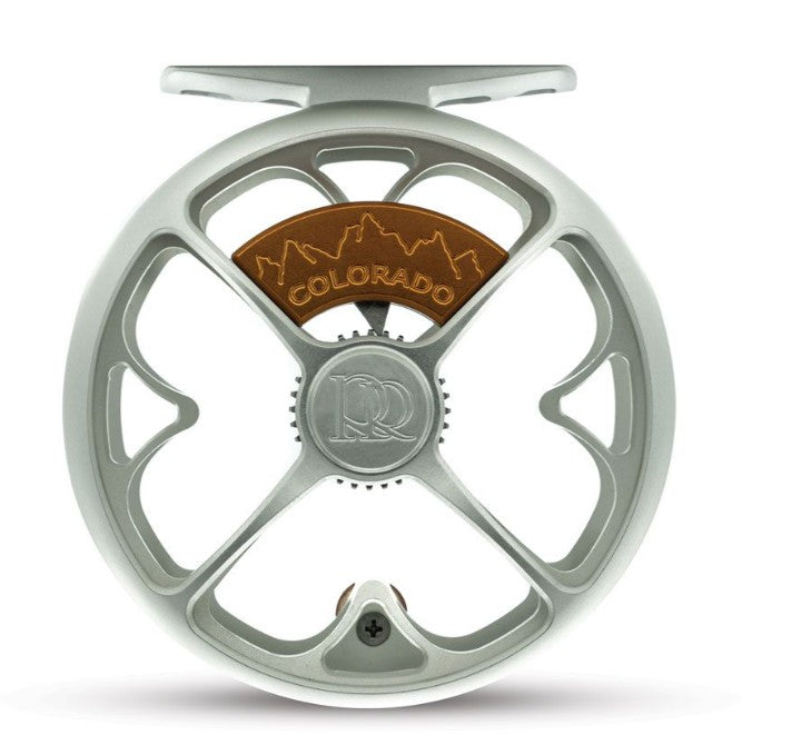 Ross Colorado 4/5 Reel - MATTE PLATINUM - Mansfield Hunting & Fishing - Products to prepare for Corona Virus