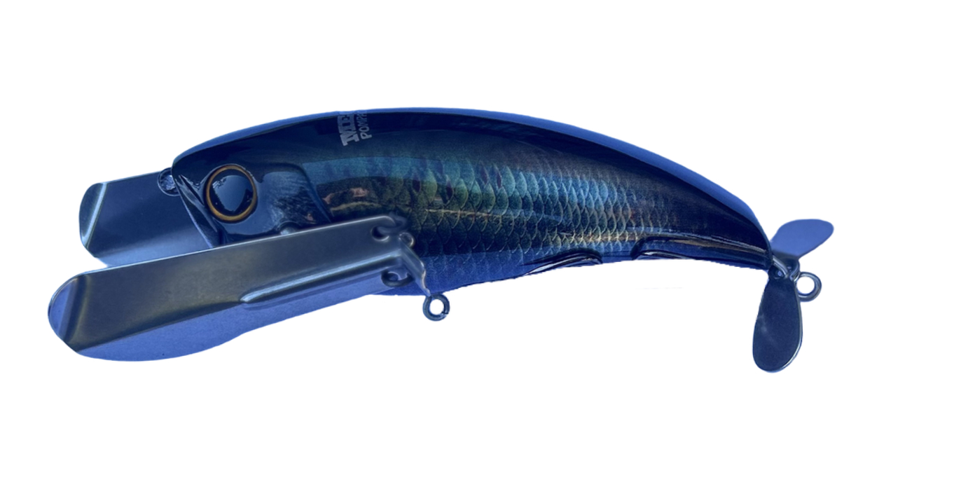 Jackall Mega Pompadour - RT BLACK PIRARUCU - Mansfield Hunting & Fishing - Products to prepare for Corona Virus