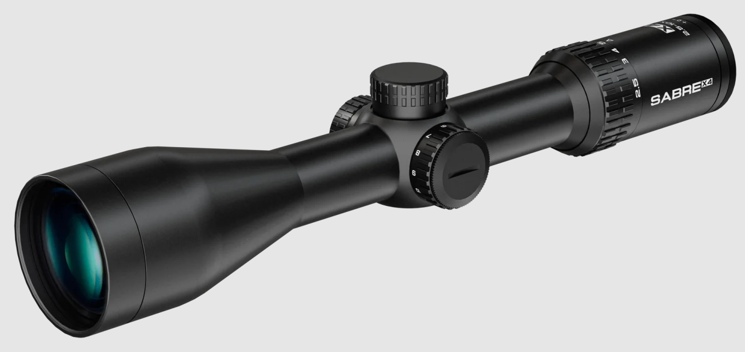 Sabre X4 Riflescope 2.5-10x50 - - Mansfield Hunting & Fishing - Products to prepare for Corona Virus