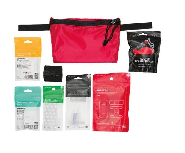 Stone Glacier Medical Kit In Red Swing Out Pocket -  - Mansfield Hunting & Fishing - Products to prepare for Corona Virus