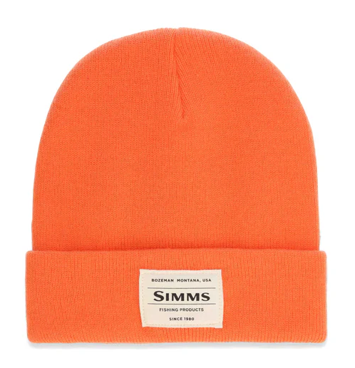 Simms Everyday Watchcap Beanie - BLAZE - Mansfield Hunting & Fishing - Products to prepare for Corona Virus