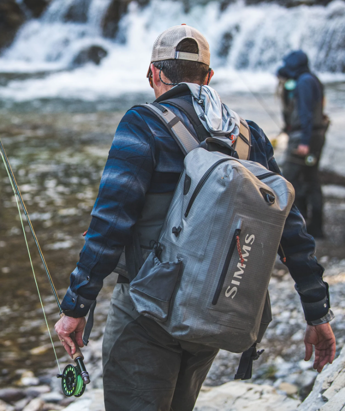 Simms Dry Creek Zip Sling Pack - - Mansfield Hunting & Fishing - Products to prepare for Corona Virus