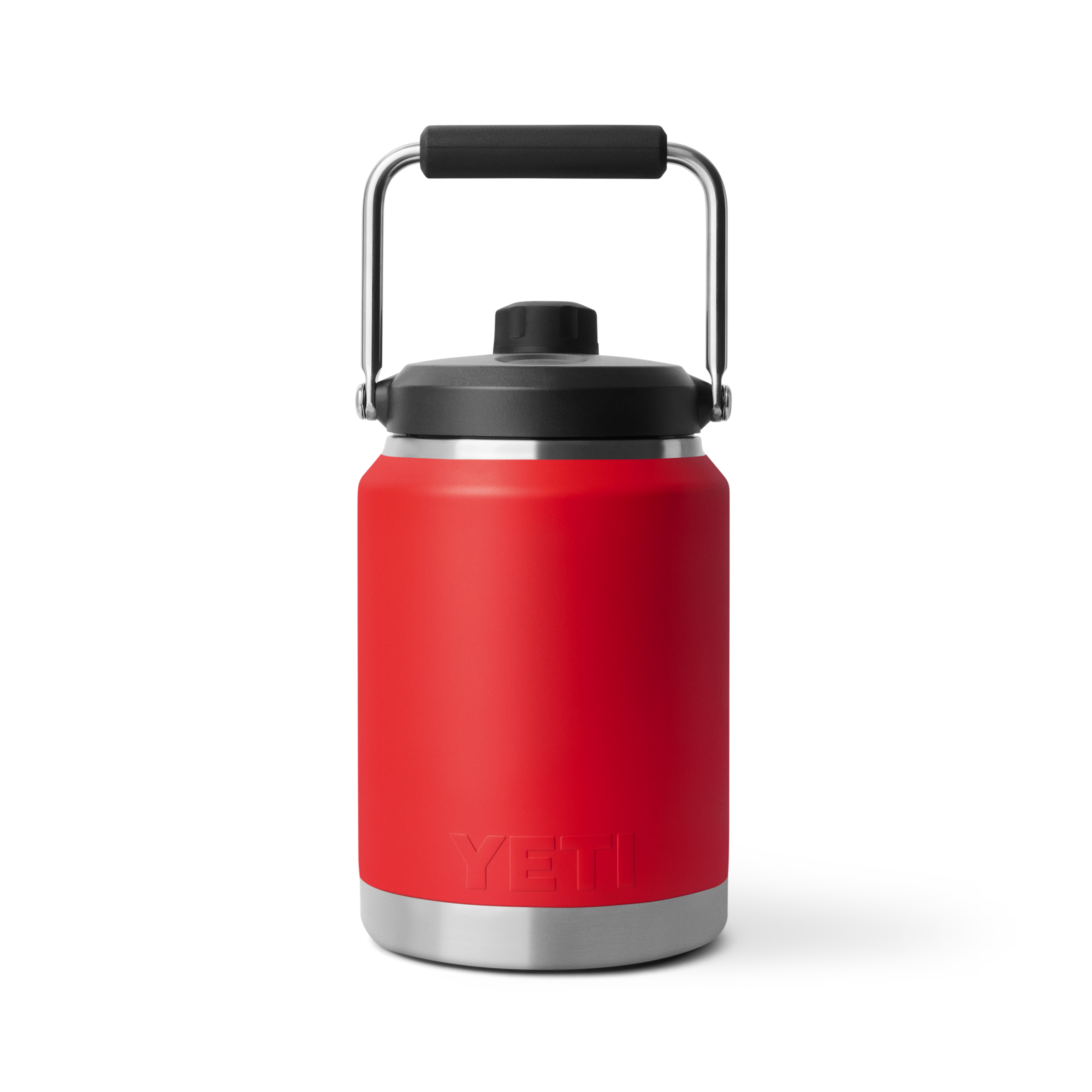 Yeti Half Gallon Jug V2.0 (1.9L) - HALF GALLON / RESCUE RED - Mansfield Hunting & Fishing - Products to prepare for Corona Virus