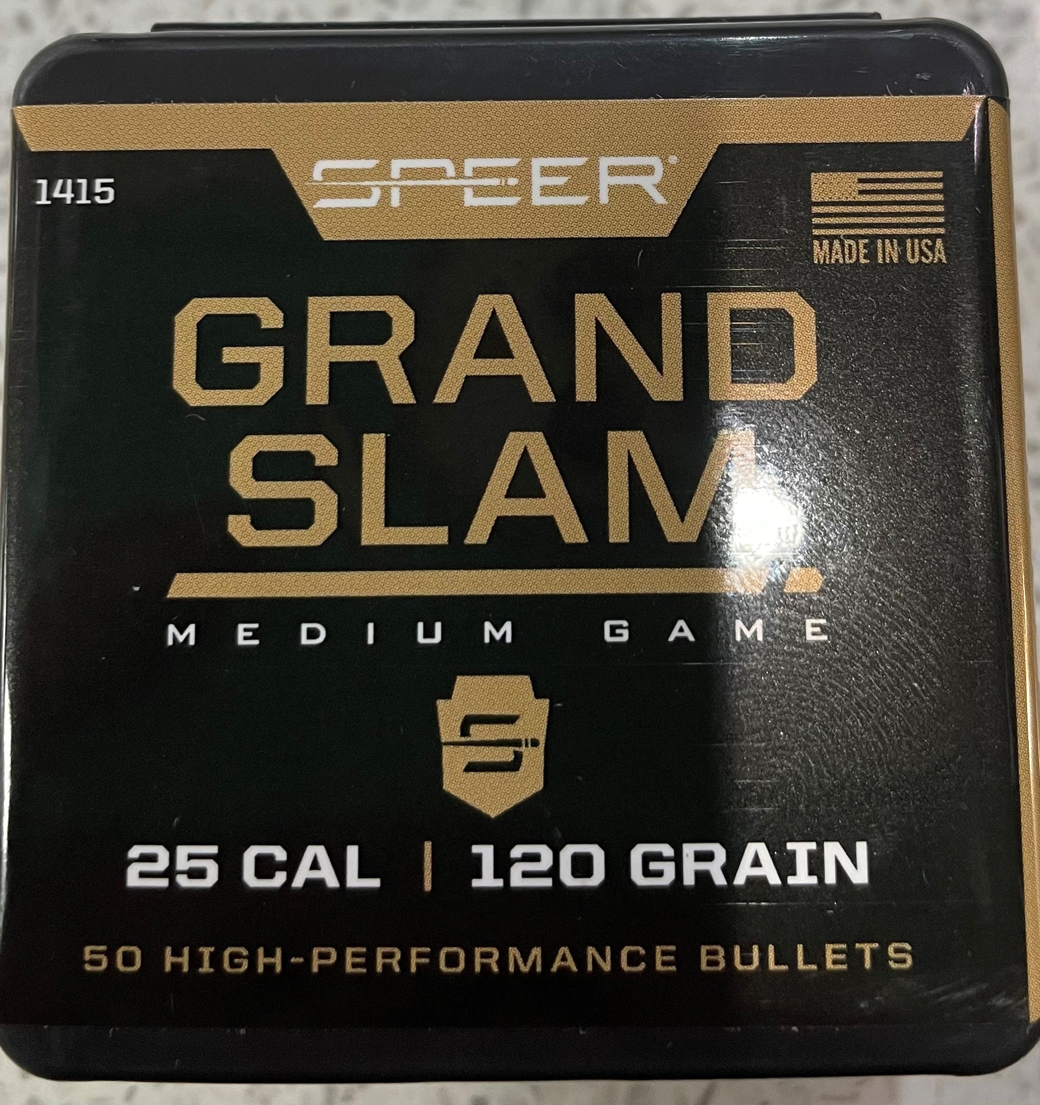 Speer 257 120gr Grand Slam 50PK Projectiles - - Mansfield Hunting & Fishing - Products to prepare for Corona Virus