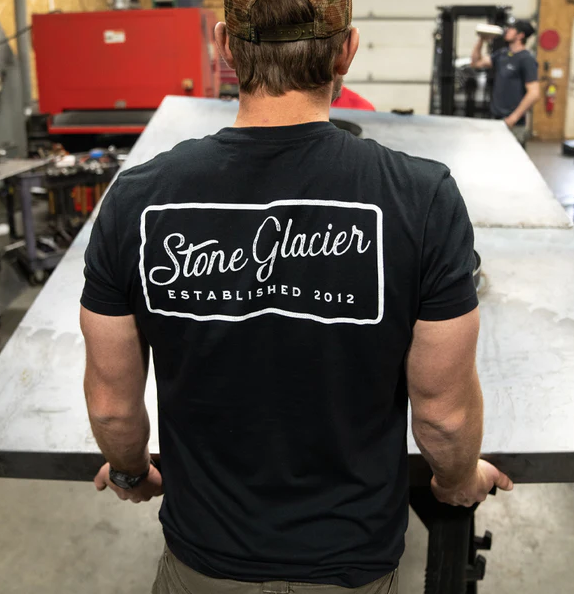 Stone Glacier Stamp Short Sleeve T-Shirt -  - Mansfield Hunting & Fishing - Products to prepare for Corona Virus