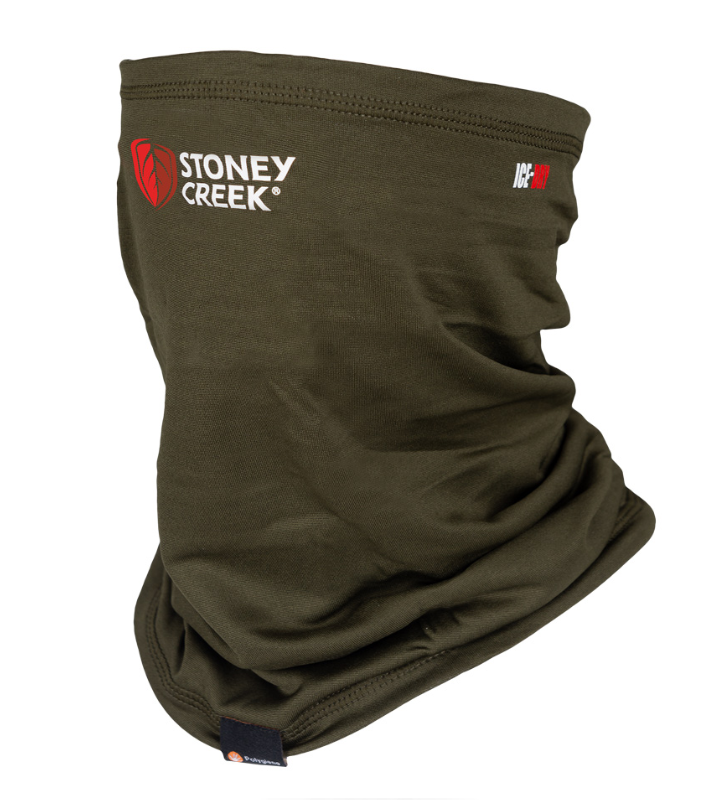 Stoney Creek Ice Dry Neck Gaiter - Bayleaf - - Mansfield Hunting & Fishing - Products to prepare for Corona Virus