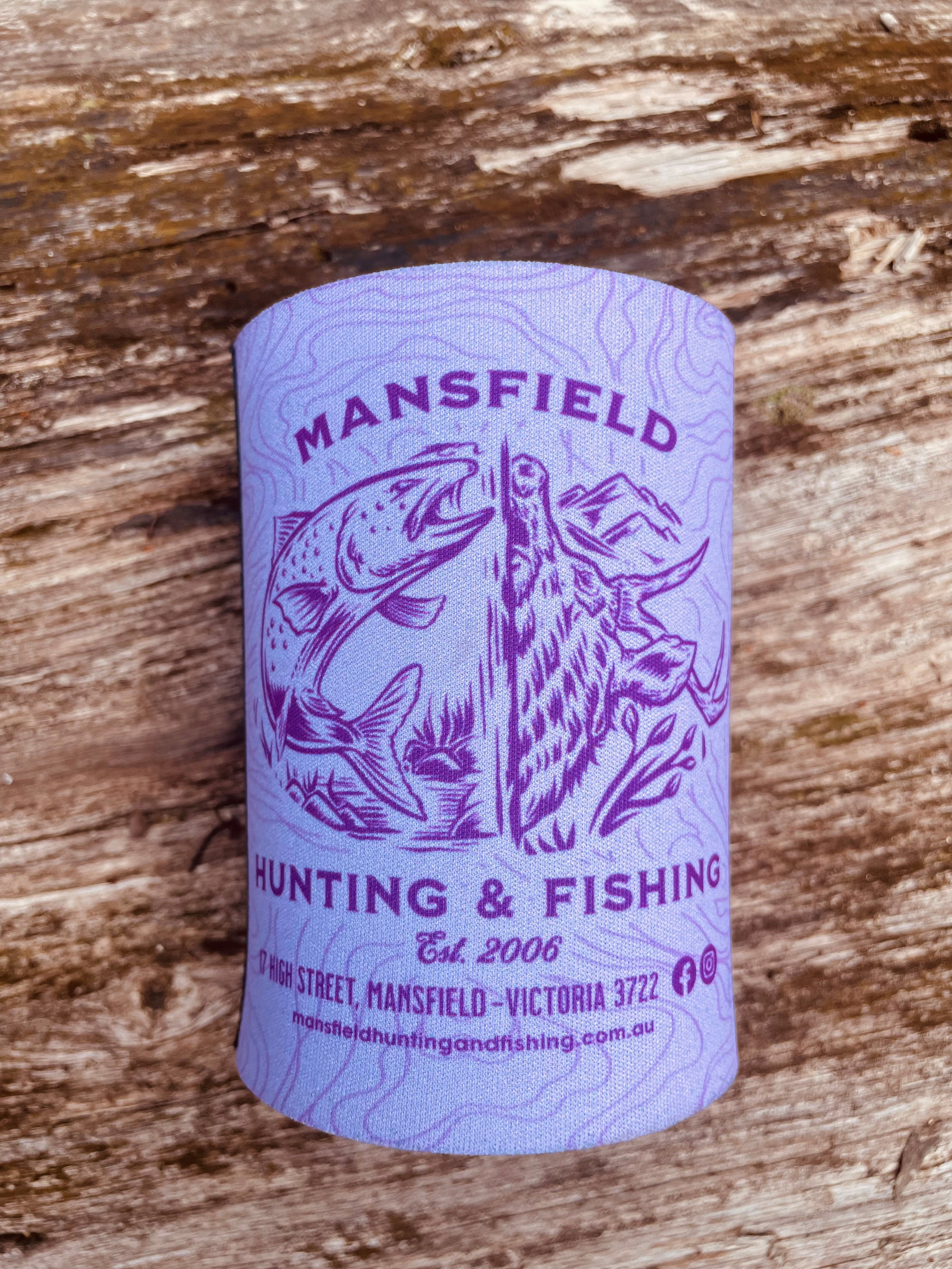 MHF Deer/Fish Stubby Holder - - Mansfield Hunting & Fishing - Products to prepare for Corona Virus