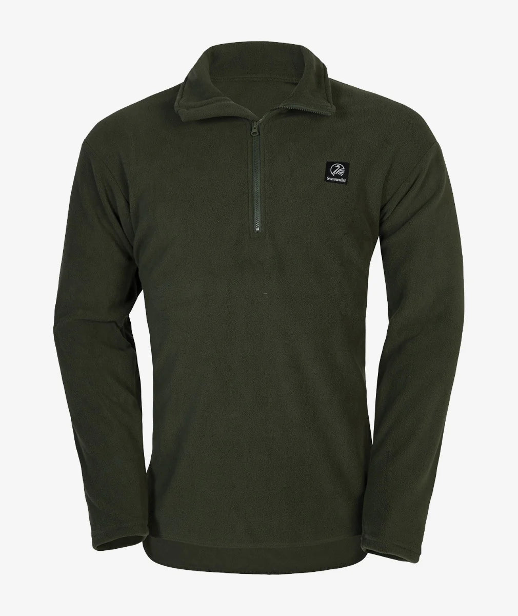 Swanndri Adults Fleece Pack Black/Olive - LARGE / BLACK/OLIVE - Mansfield Hunting & Fishing - Products to prepare for Corona Virus