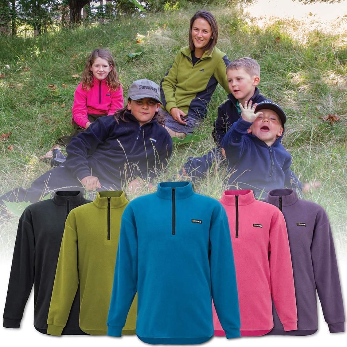 Swazi Kids Micro Shirt - Wisteria Purple - - Mansfield Hunting & Fishing - Products to prepare for Corona Virus
