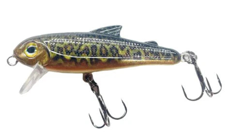 Bullet Lures Five-O Minnow - Sinking - 5CM / TIGER TROUT - Mansfield Hunting & Fishing - Products to prepare for Corona Virus