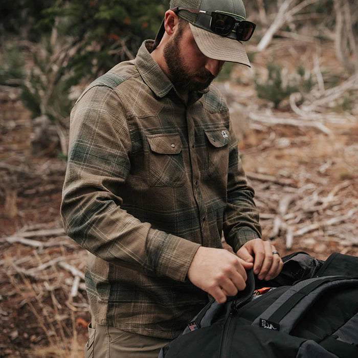Stone Glacier Timber Butte Snap Shirt LS - - Mansfield Hunting & Fishing - Products to prepare for Corona Virus