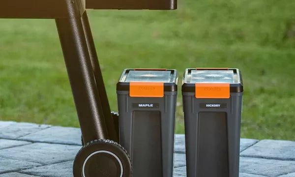 Traeger Pellet Bin - - Mansfield Hunting & Fishing - Products to prepare for Corona Virus