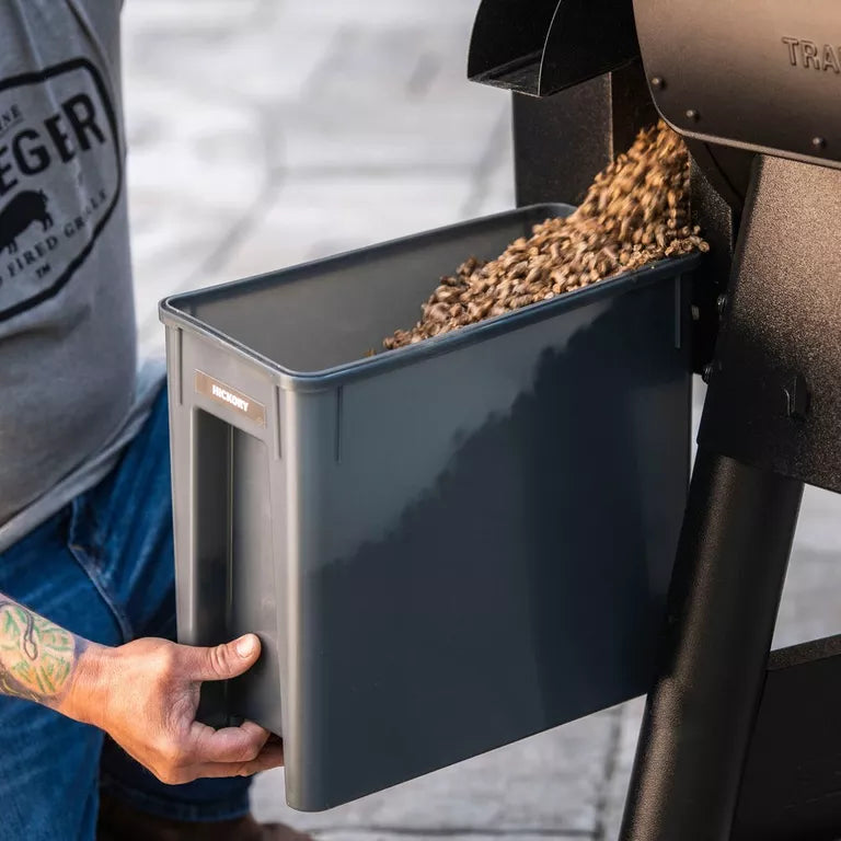 Traeger Pellet Bin - - Mansfield Hunting & Fishing - Products to prepare for Corona Virus