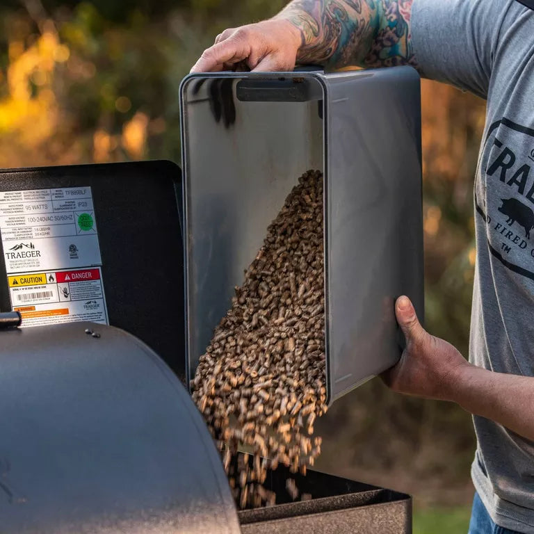 Traeger Pellet Bin - - Mansfield Hunting & Fishing - Products to prepare for Corona Virus