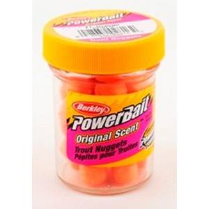 Berkley Gulp! Powerbait Trout Nuggets Fluro Orange - - Mansfield Hunting & Fishing - Products to prepare for Corona Virus
