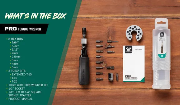 Vortex Pro Torque Wrench - - Mansfield Hunting & Fishing - Products to prepare for Corona Virus