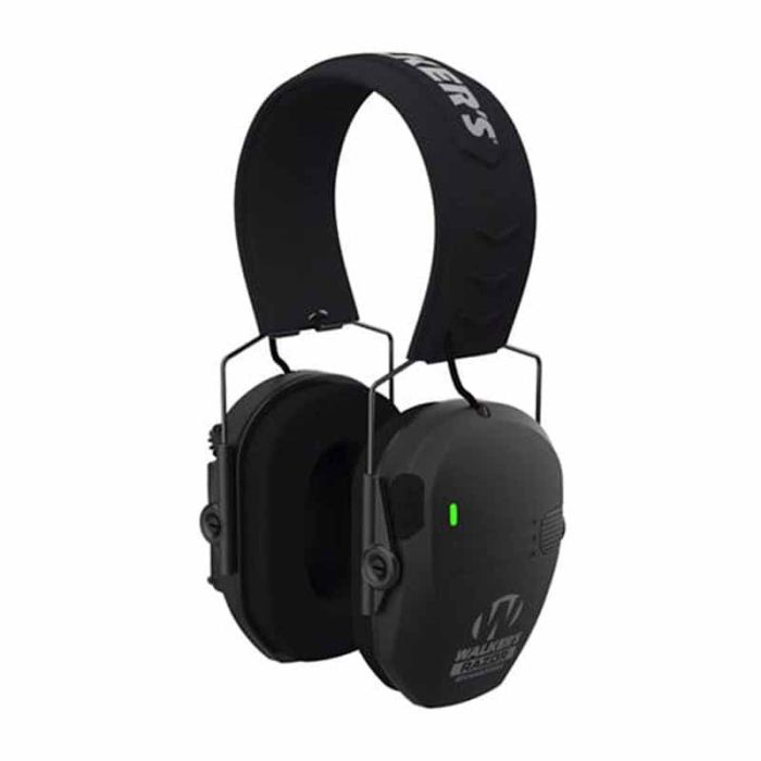 Walker's Razor Rechargeable Electronic Earmuffs Black