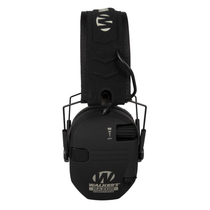 Walker's Razor Rechargeable Electronic Earmuffs Black