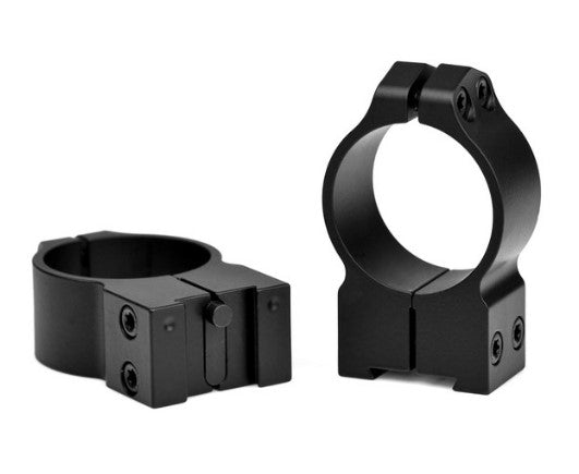 Warne Maxima Scope Mounts 30mm High Matte -  - Mansfield Hunting & Fishing - Products to prepare for Corona Virus