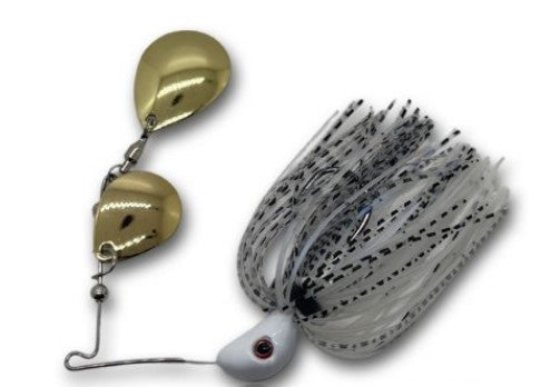 Spin Wright 3/8oz Spinner Bait - 3/8oz / WHITE - Mansfield Hunting & Fishing - Products to prepare for Corona Virus